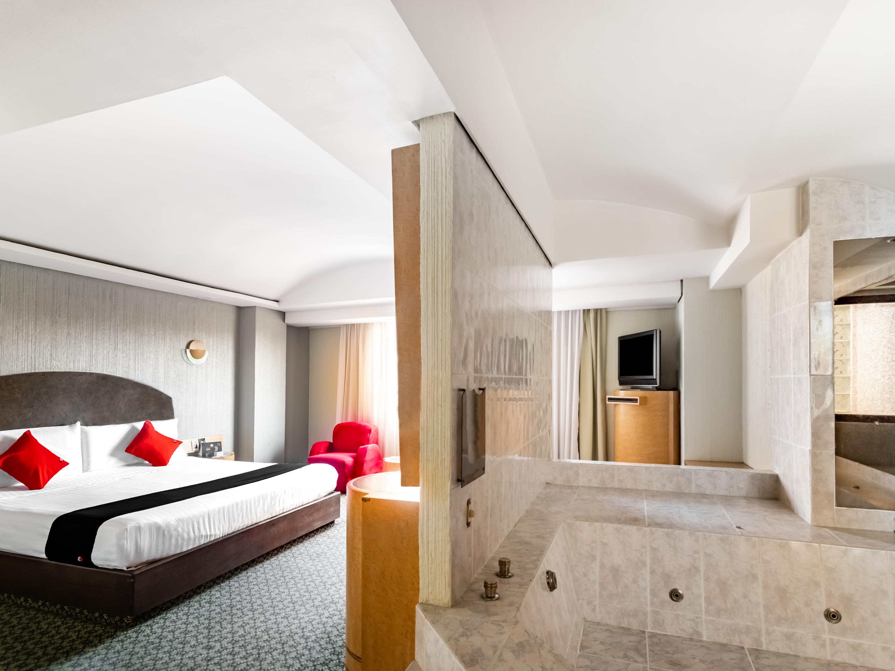 首都o安德拉德酒店 墨西哥城 外观 照片 A suite at the hotel