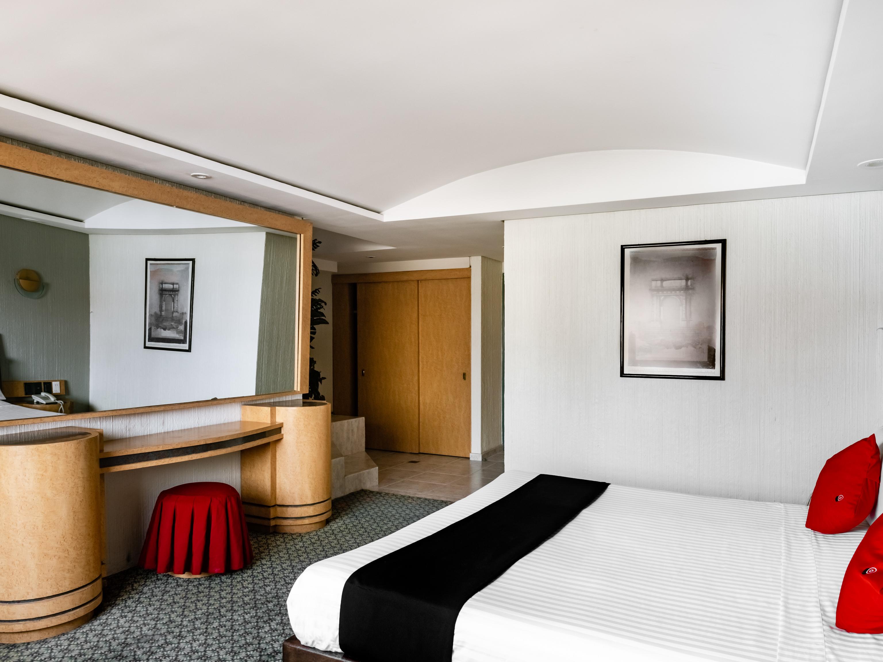 首都o安德拉德酒店 墨西哥城 外观 照片 A room at the hotel
